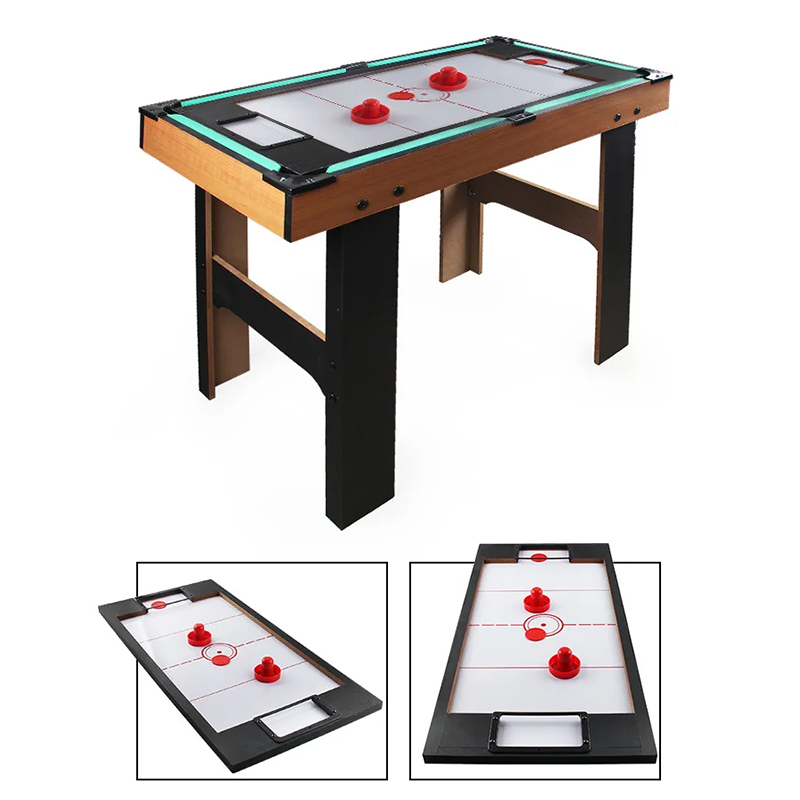 4-i-1 Multi-Game Bord med Bordfodbold, Air Hockey, Bordtennis og Pool