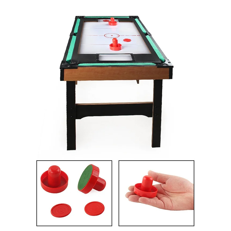 4-i-1 Multi-Game Bord med Bordfodbold, Air Hockey, Bordtennis og Pool