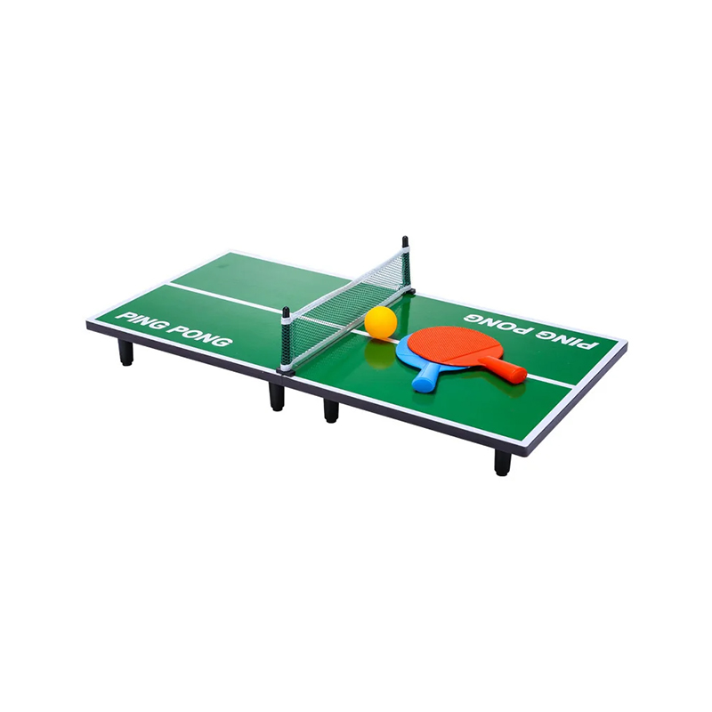 Mini bordtennisbordsæt til skrivebord