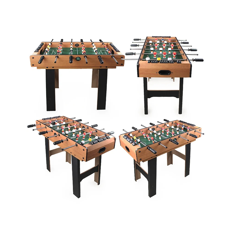 4-i-1 Multi-Game Bord med Bordfodbold, Air Hockey, Bordtennis og Pool