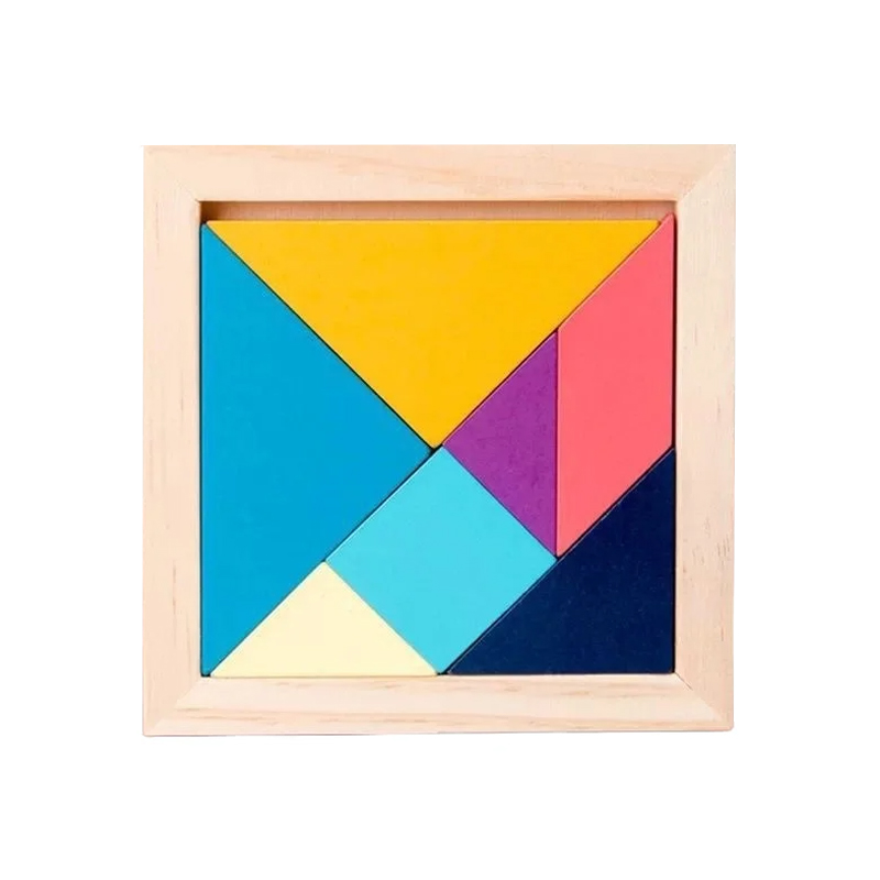 Montessori ColorWood Tangram sæt