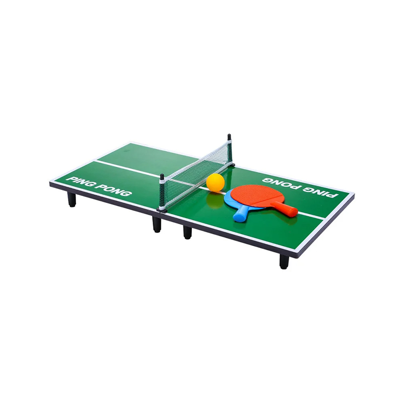 Mini bordtennisbordsæt til skrivebord