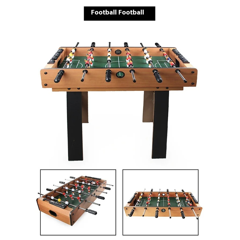 4-i-1 Multi-Game Bord med Bordfodbold, Air Hockey, Bordtennis og Pool