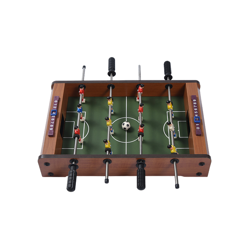 Mini fodboldbord i træ