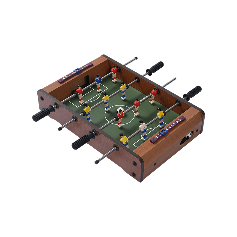 Mini fodboldbord i træ
