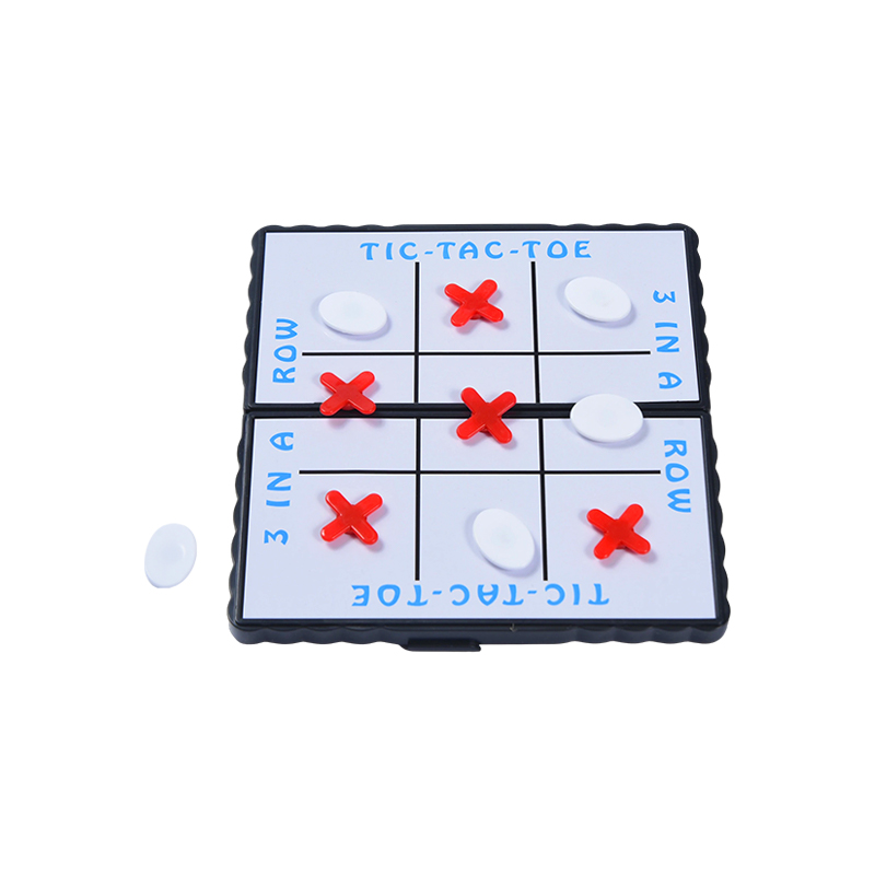 Magnetisk sammenfoldelig Tic-Tac-Toe-spil - Compact Travel Edition