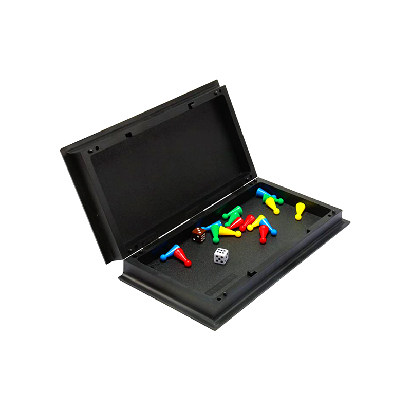 Bærbart magnetisk brætspil med terninger og brikker Klassisk Ludo-spilsæt