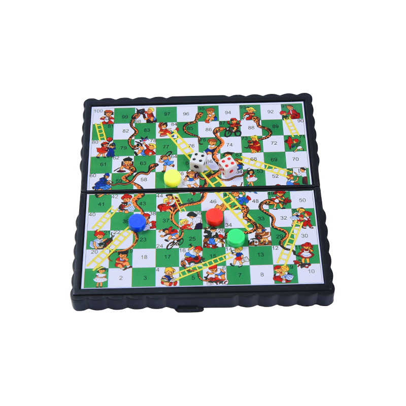 Portable Family Edition klassisk magnetiske slanger og stiger spil