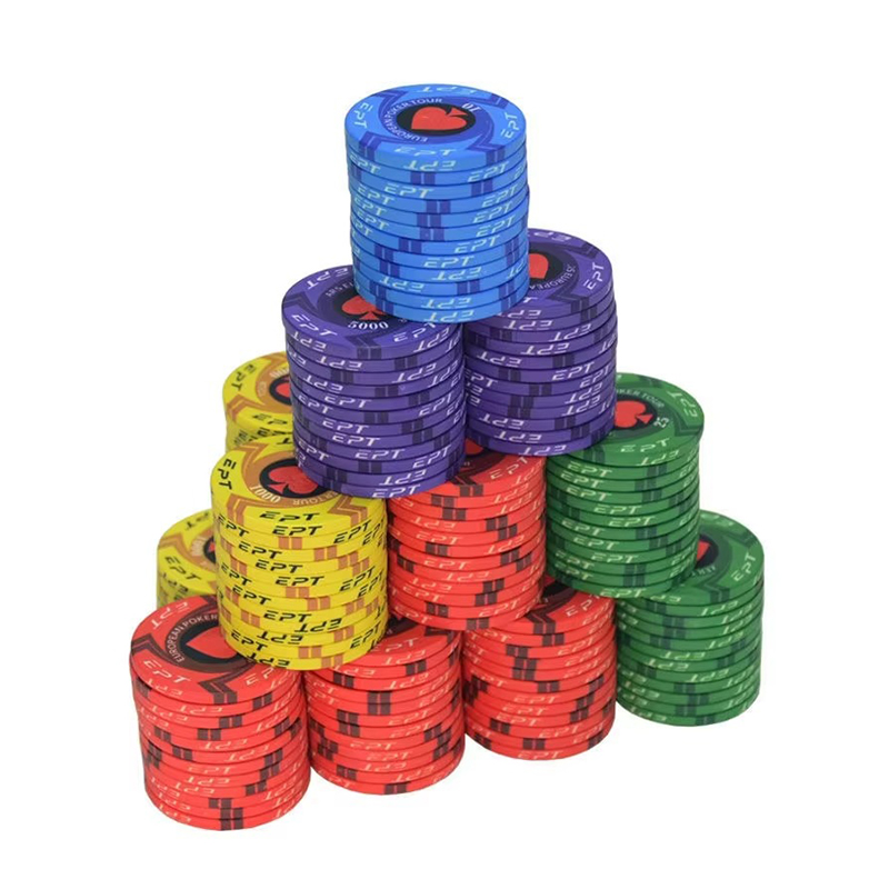 Brugerdefinerede keramiske pokerchips - Premium kvalitet til en autentisk kasinooplevelse