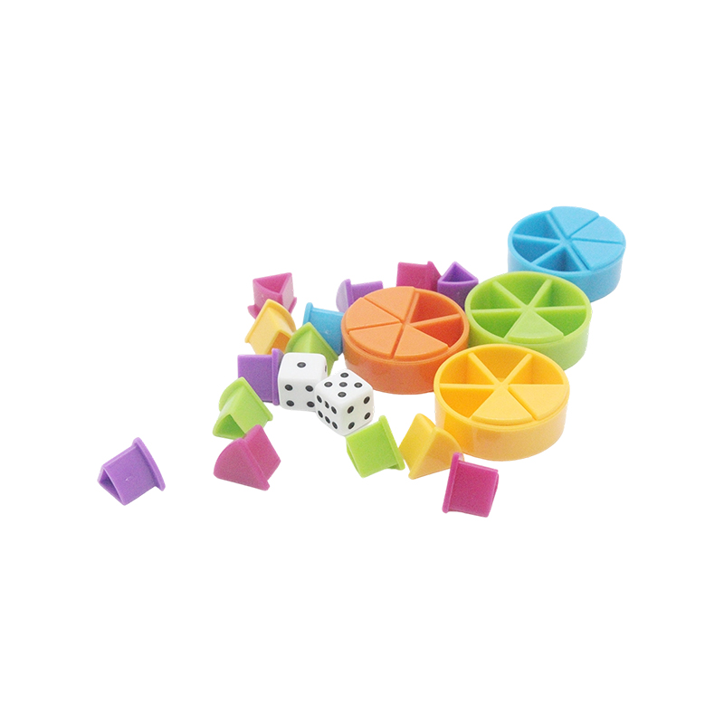 Rainbow Fraction Manipulative Set - Farvekodet læringsværktøj