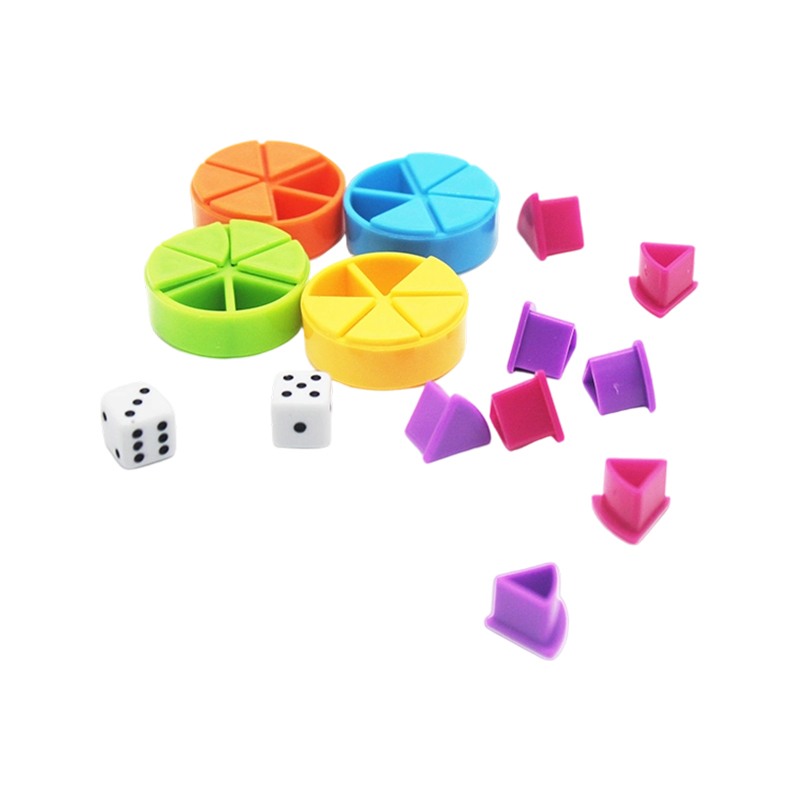 Rainbow Fraction Manipulative Set - Farvekodet læringsværktøj
