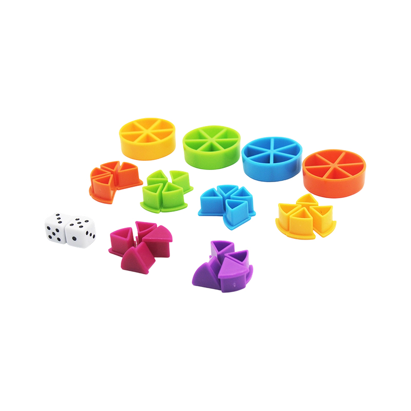 Rainbow Fraction Manipulative Set - Farvekodet læringsværktøj