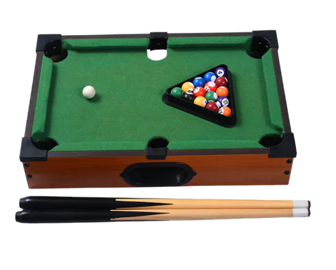 Er et mini poolbord godt til små rum?