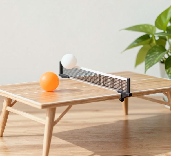 Standard bordtennisbordstørrelse: Officielle dimensioner og rumkrav
